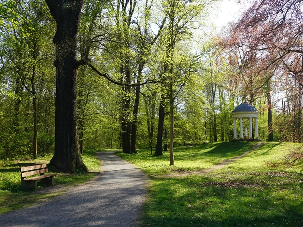 Im Schlosspark von Bad Köstritz