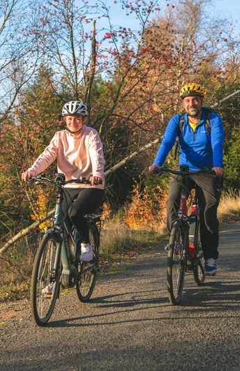 Radfahrer am Hohen Schneeberg