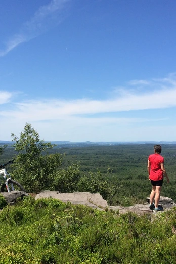 Aussicht vom Schneeberg