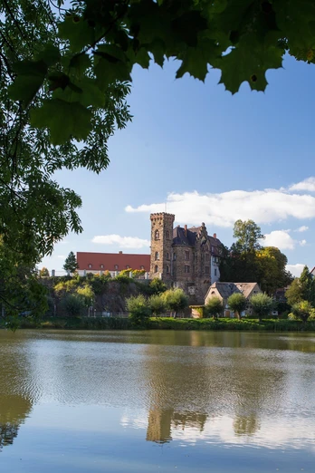 Ronneburg - Blick zum Schloss