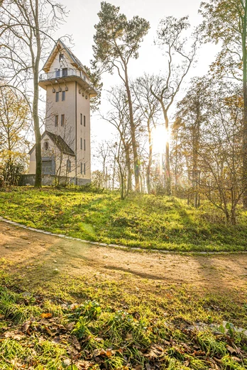 Aussichtsturm im Stadtpark Taucha