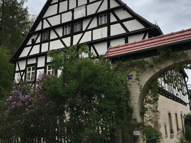 Eingangstor Kloster Cronschwitz