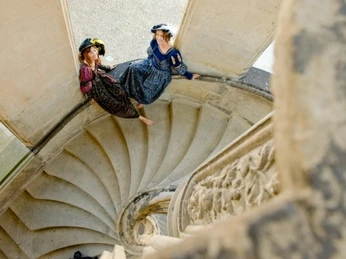 Der Wendelstein im Schloss Hartenfels Torgau