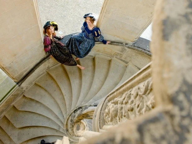 Der Wendelstein im Schloss Hartenfels Torgau