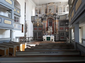 Innenansicht der George-Bähr-Kirche