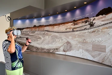 Multimediale Ausstellung im Geoportal Erlebniswelt Kaolin