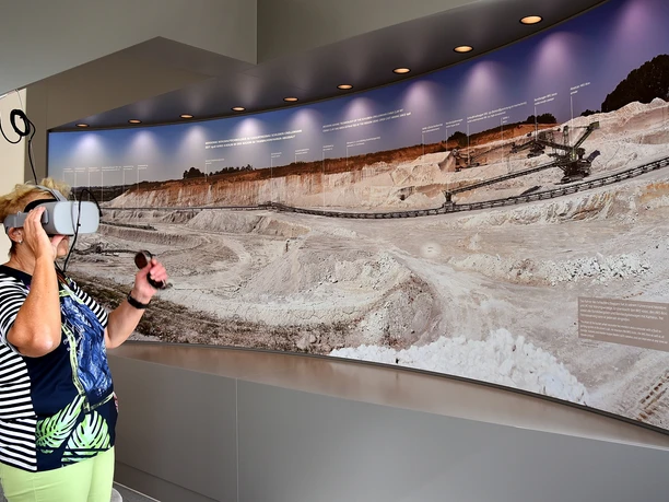 Multimediale Ausstellung im Geoportal Erlebniswelt Kaolin