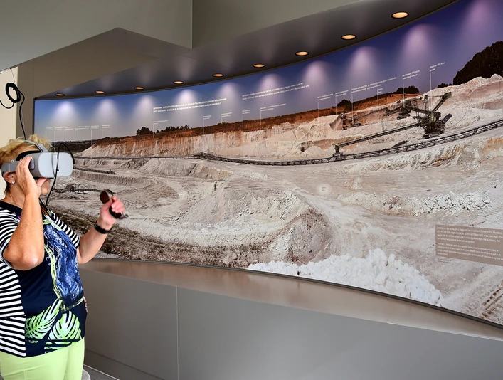 Multimediale Ausstellung im Geoportal Erlebniswelt Kaolin