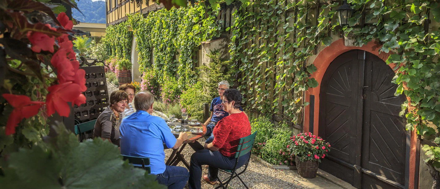 Vinzerz Richters Wirtschaftshof am Kapitelholzsteig