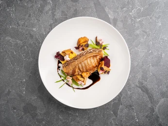 Hauptspeise Sattelschwein