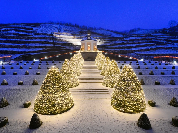 Schloss Wackerbarth im Winter Schloss Wackerbarth im Winter