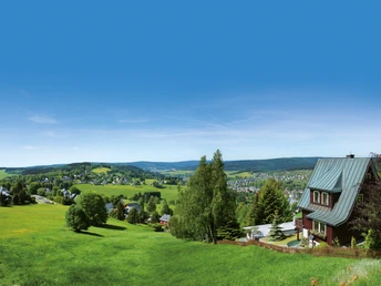 Blick auf Klingenthal