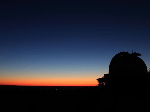 Sternwarte, Ausblick bei Nacht Sternwarte, Ausblick bei Nacht