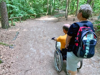 Wanderweg vom Steinernen Tisch zur Bastei