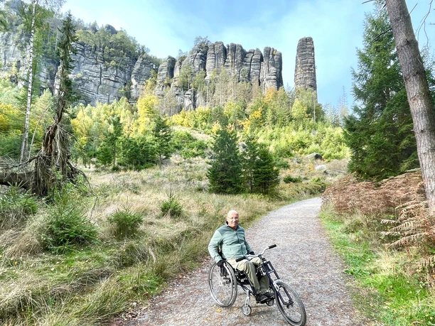 Anstieg zum Bloßstock