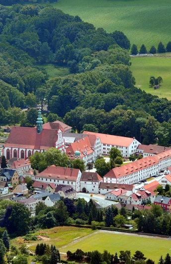 Kloster St. Marienstern - Luftaufnahme