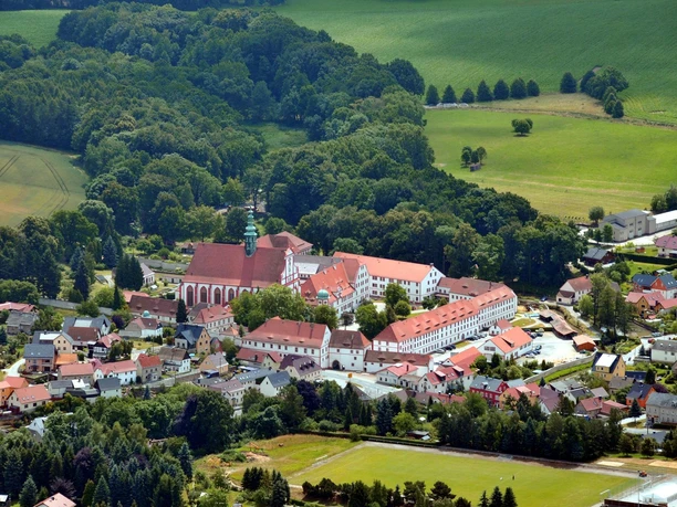 Kloster St. Marienstern - Luftaufnahme