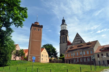 Roter Turm und St. Marienkirche