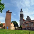 Roter Turm und St. Marienkirche