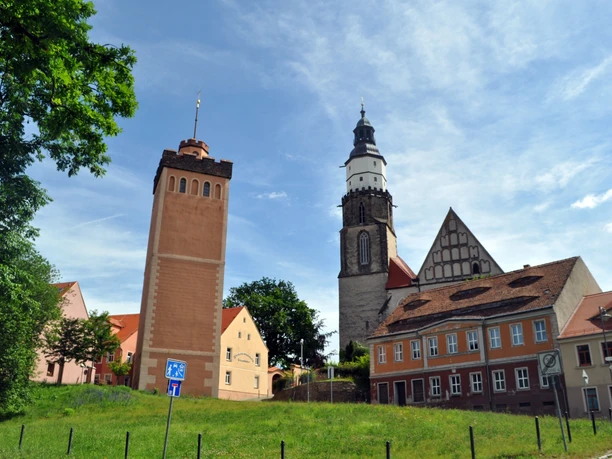 Roter Turm und St. Marienkirche