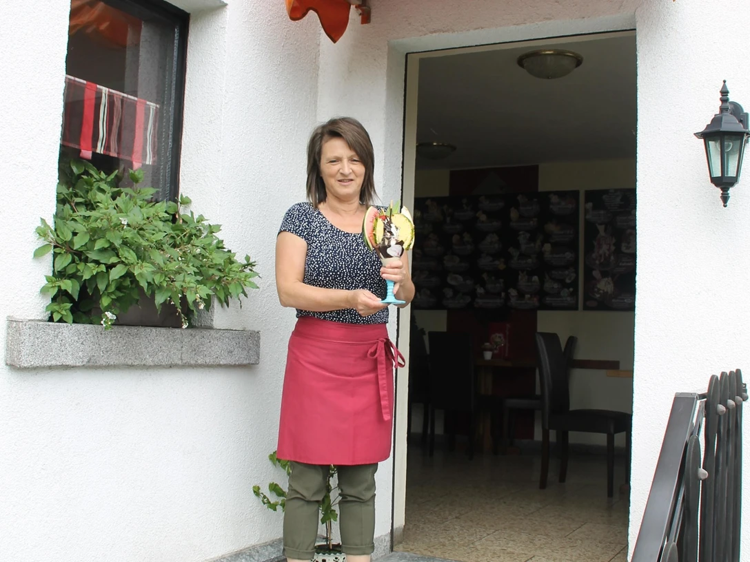 Eigentümerin läd zum Verweilen ein