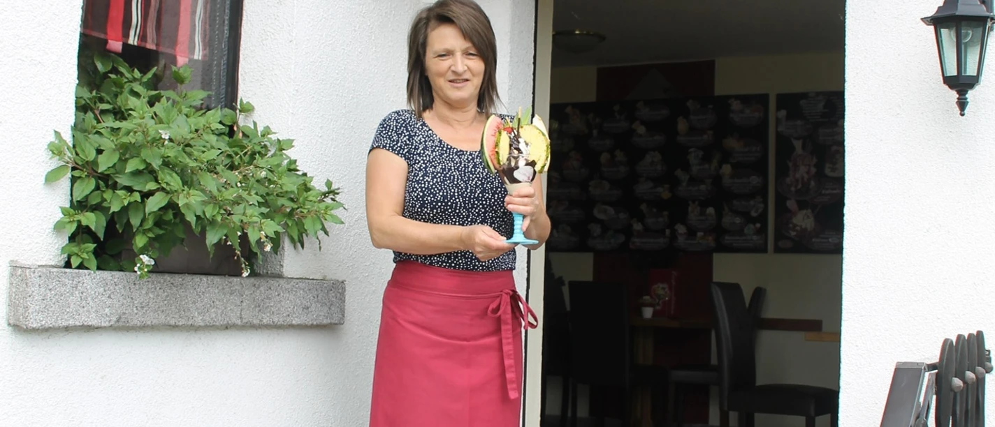 Eigentümerin läd zum Verweilen ein