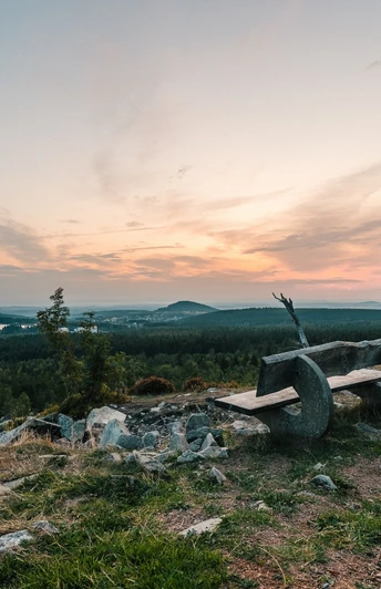 Ausblick vom Kahleberg