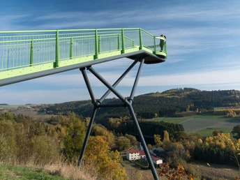 Saaletal am Wachhügel in Pottiga