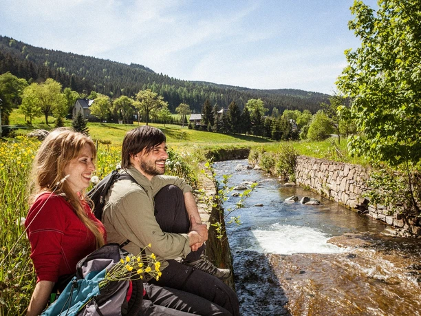 Am Pöhlwasser in Rittersgrün