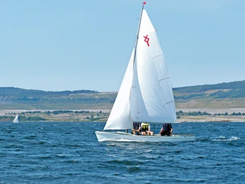 Segeln auf dem Berzdorfer See, Görlitz