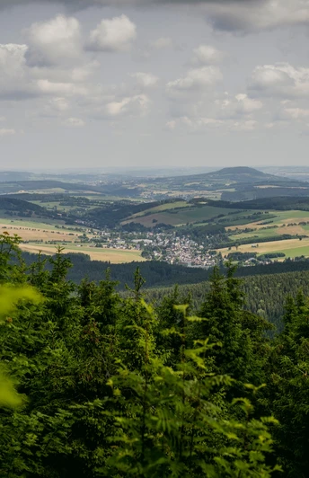Blick vom Amtsfelsen