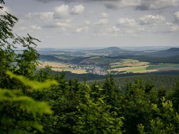 Blick vom Amtsfelsen