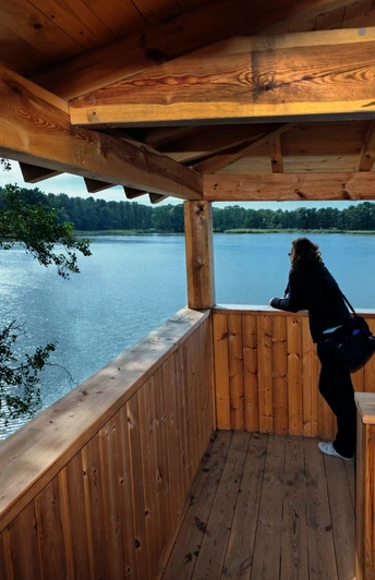 Beobachtungsturm am Großteich