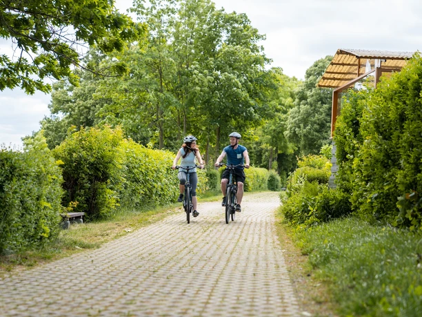 Fahrradverleih am Campingplatz Gunzenberg