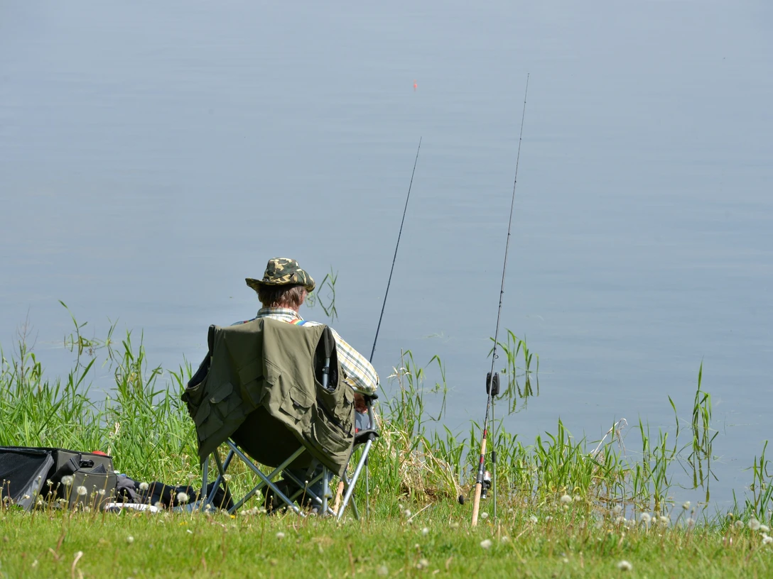 Angeln an der Talsperre Pöhl