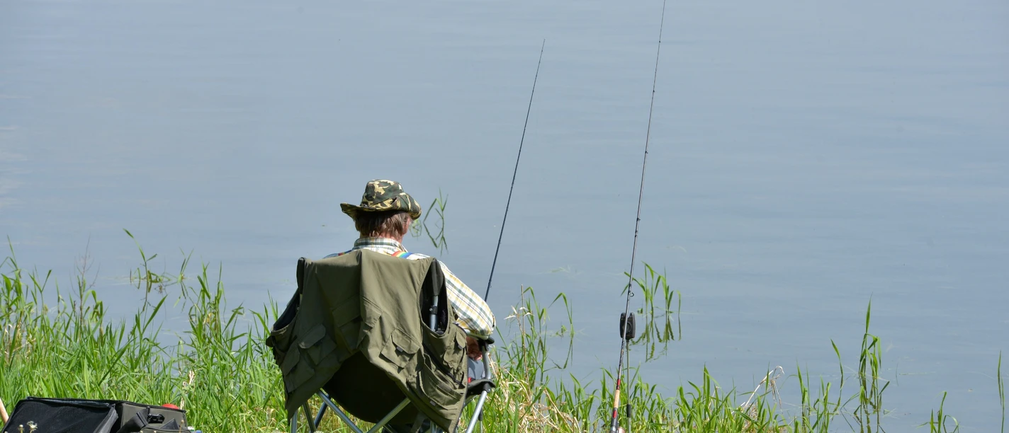 Angeln an der Talsperre Pöhl