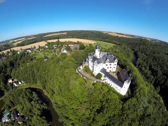 Schloss Rochsburg, Vogelperspektive