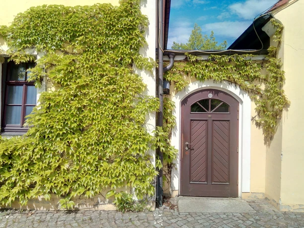 Zugang zum WC am Rathaus Weißenberg