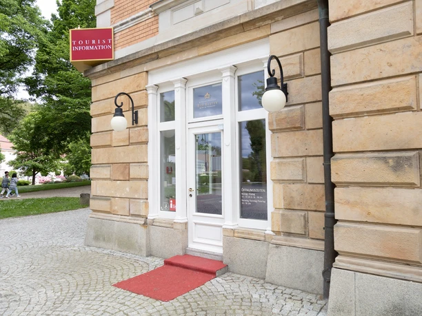 Eingang Touristinformation Bad Elster