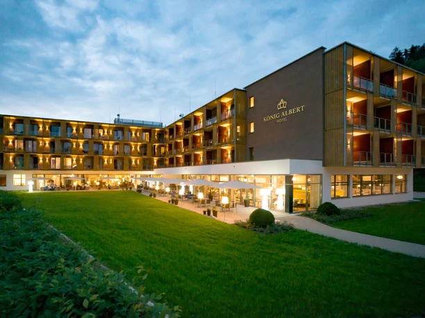 Außenansicht Hotel König Albert