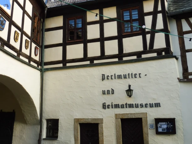 Museumseingang in Adorf