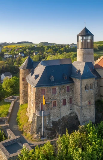 Schloß Voigtsberg in Oelsnitz/V.