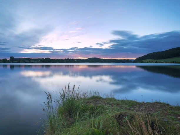 Morgenstimmung Talsperre Pirk