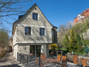 Weberhäuser im Frühling