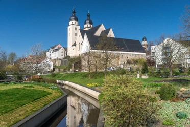 St. Johannis-Kirche und Komturhof Plauen