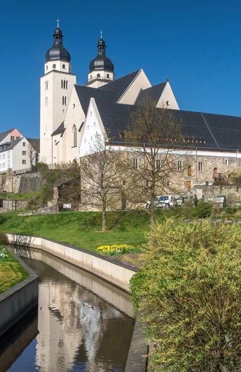 St. Johannis-Kirche und Komturhof Plauen