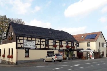 Gasthaus zum Edelweiß in Möschwitz an der Talsperre Pöhl