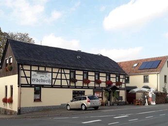 Gasthaus zum Edelweiß in Möschwitz an der Talsperre Pöhl