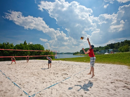 Beachvolleyball Talsperre Pöhl