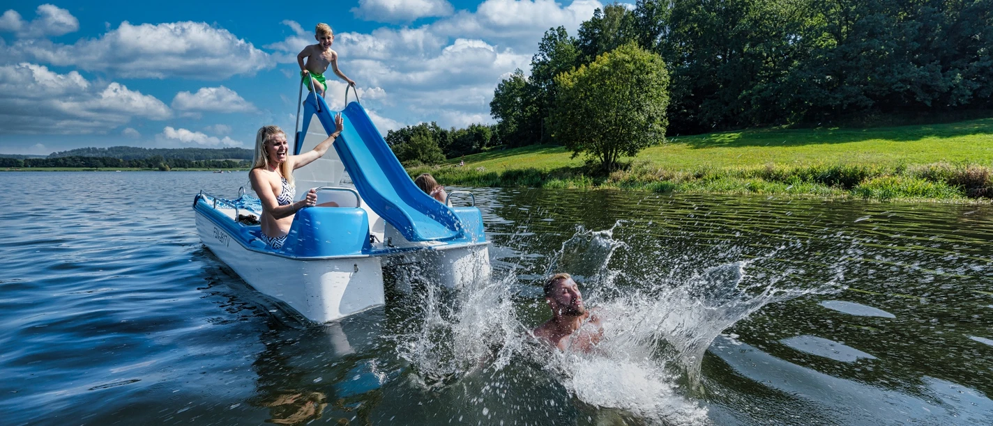 Bootsverleih am Kletterwald